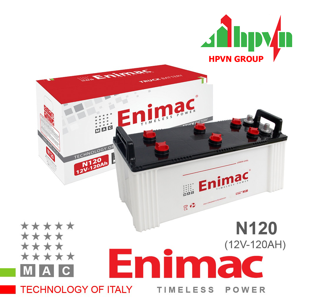 BÌNH ẮC QUY ENIMAC N120 (12V-120AH)